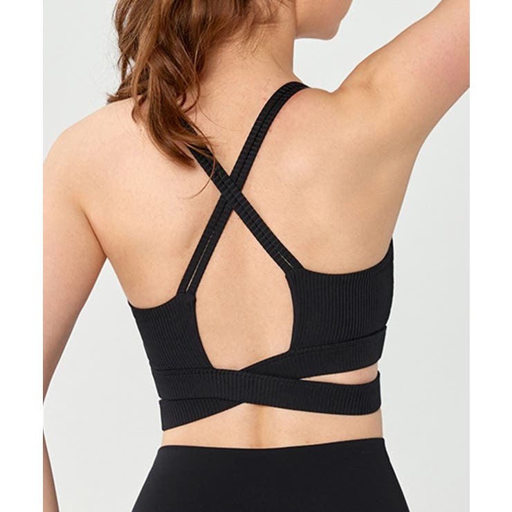 ソリッドカラー バッククロス リブ | レースレディース  | 詳細画像6 