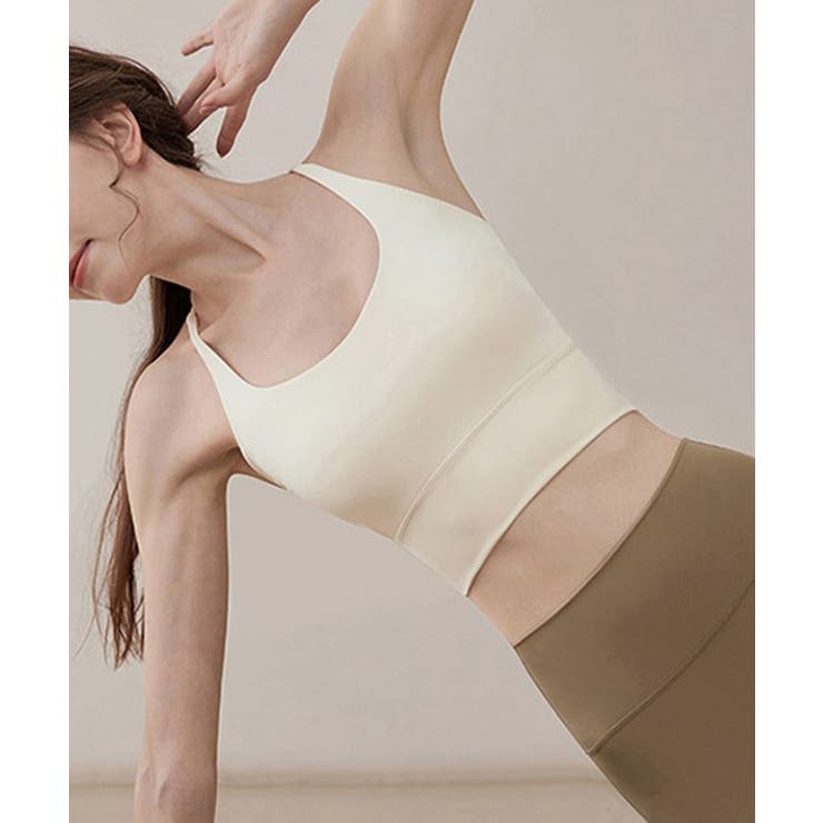 ソリッドカラー バッククロス カップ付き | レースレディース  | 詳細画像16 