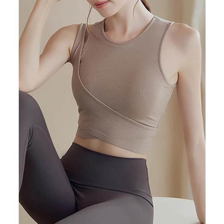 ソリッドカラー フェイクレイヤード リブ | レースレディース  | 詳細画像10 