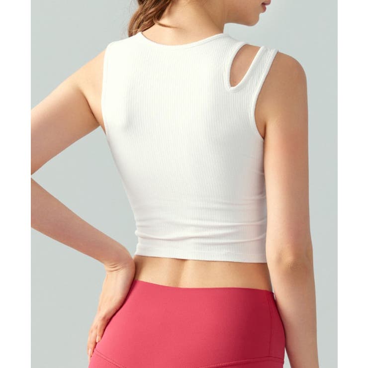 ソリッドカラー フェイクレイヤード リブ | レースレディース  | 詳細画像13 