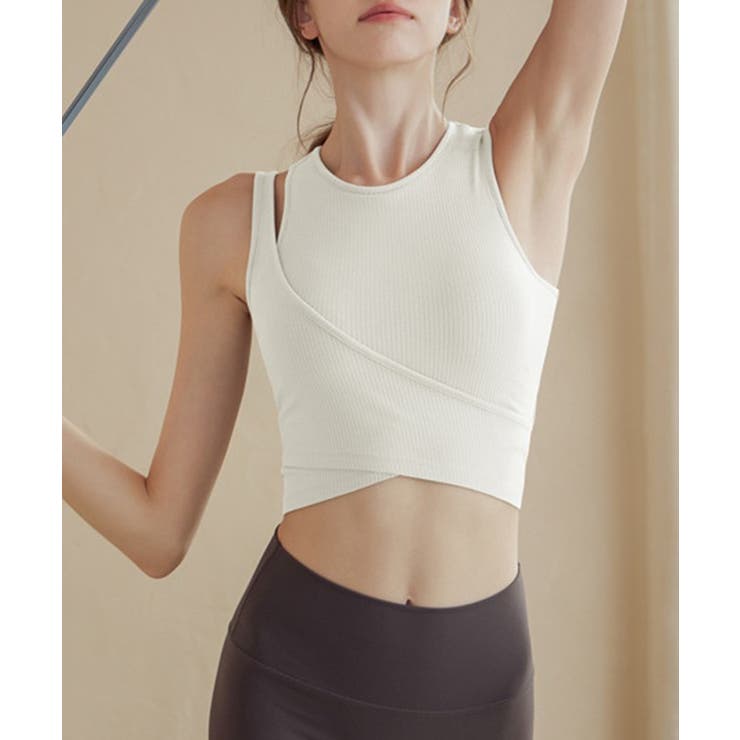 ソリッドカラー フェイクレイヤード リブ | レースレディース  | 詳細画像15 