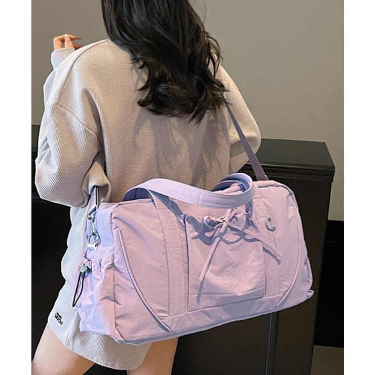 ソリッドカラー リボン付き 大容量 | レースレディース  | 詳細画像13 