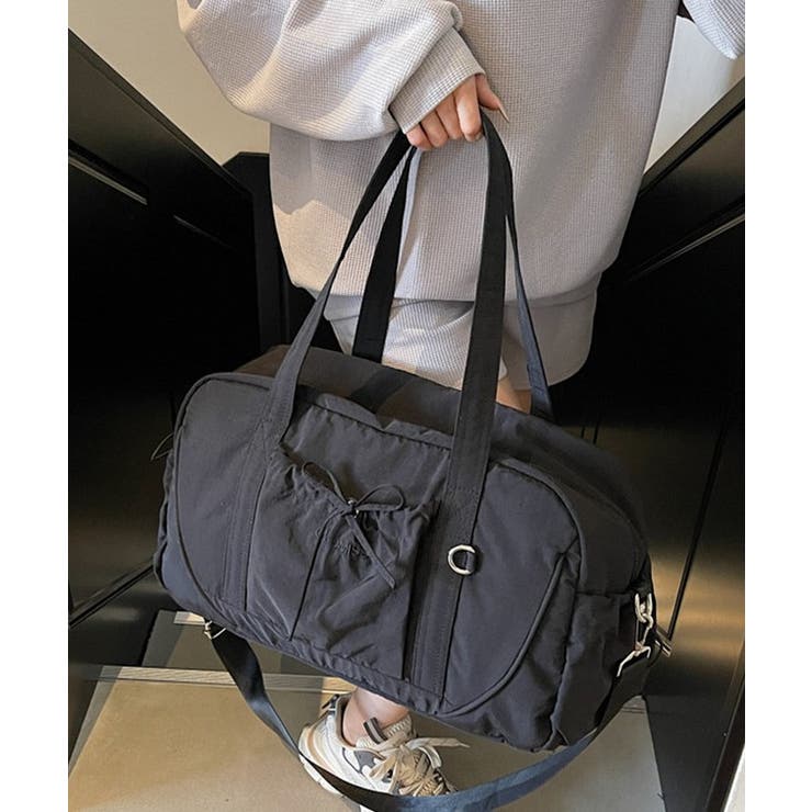 ソリッドカラー リボン付き 大容量 | レースレディース  | 詳細画像5 