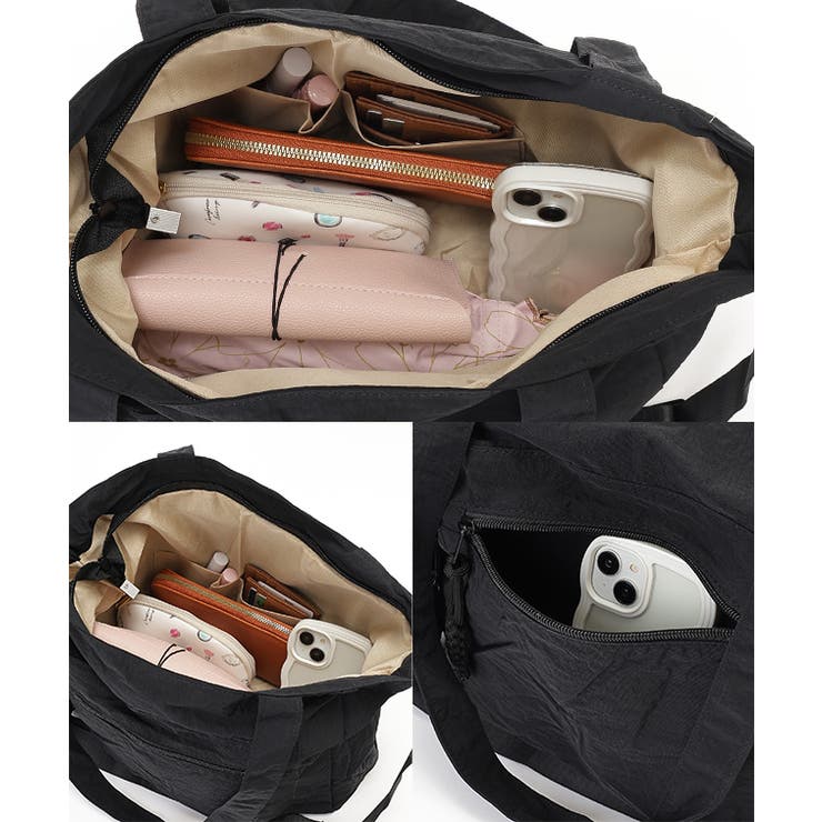 ソリッドカラー ミニポーチ付き 多ポケット | レースレディース  | 詳細画像18 