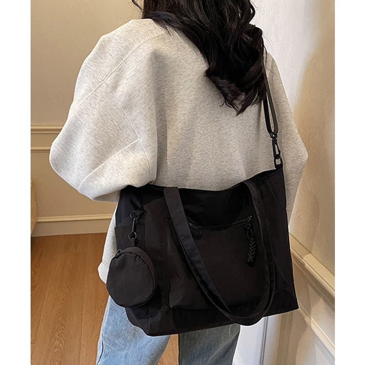 ソリッドカラー ミニポーチ付き 多ポケット | レースレディース  | 詳細画像5 