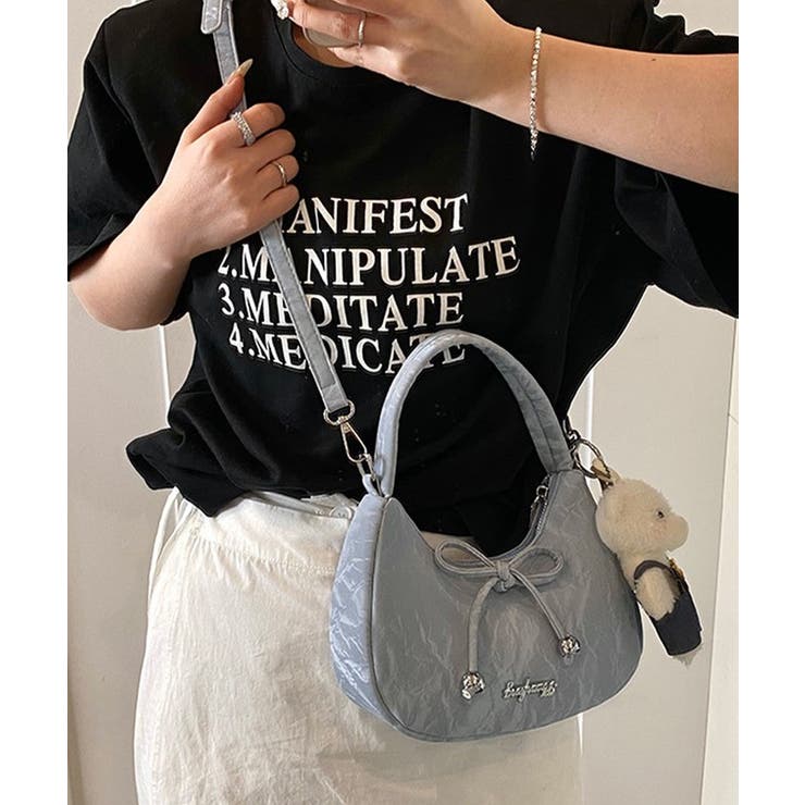 リボン付き コンパクト ワンショルダー | レースレディース  | 詳細画像10 