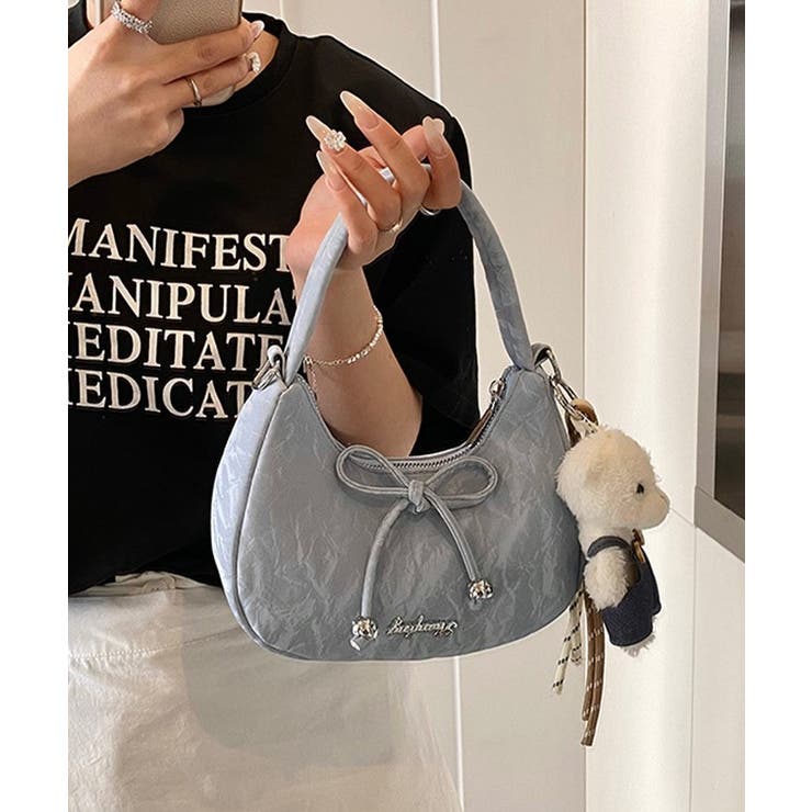 リボン付き コンパクト ワンショルダー | レースレディース  | 詳細画像11 