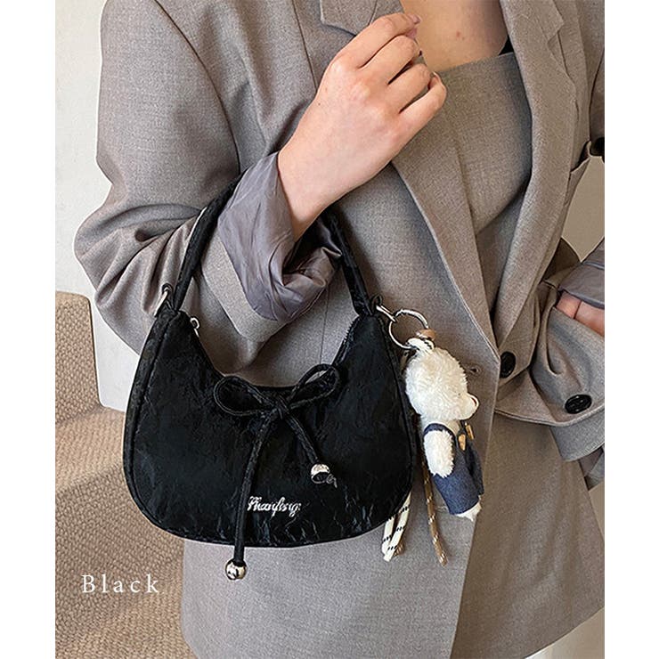 リボン付き コンパクト ワンショルダー | レースレディース  | 詳細画像3 