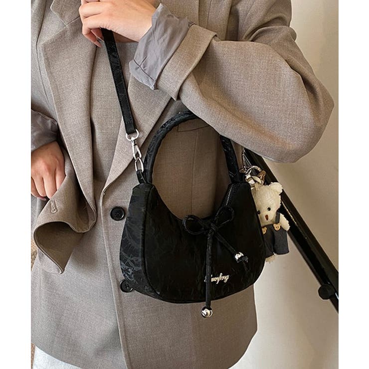 リボン付き コンパクト ワンショルダー | レースレディース  | 詳細画像4 