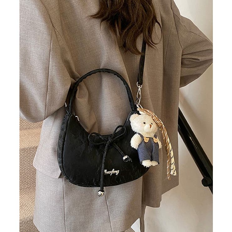 リボン付き コンパクト ワンショルダー | レースレディース  | 詳細画像5 