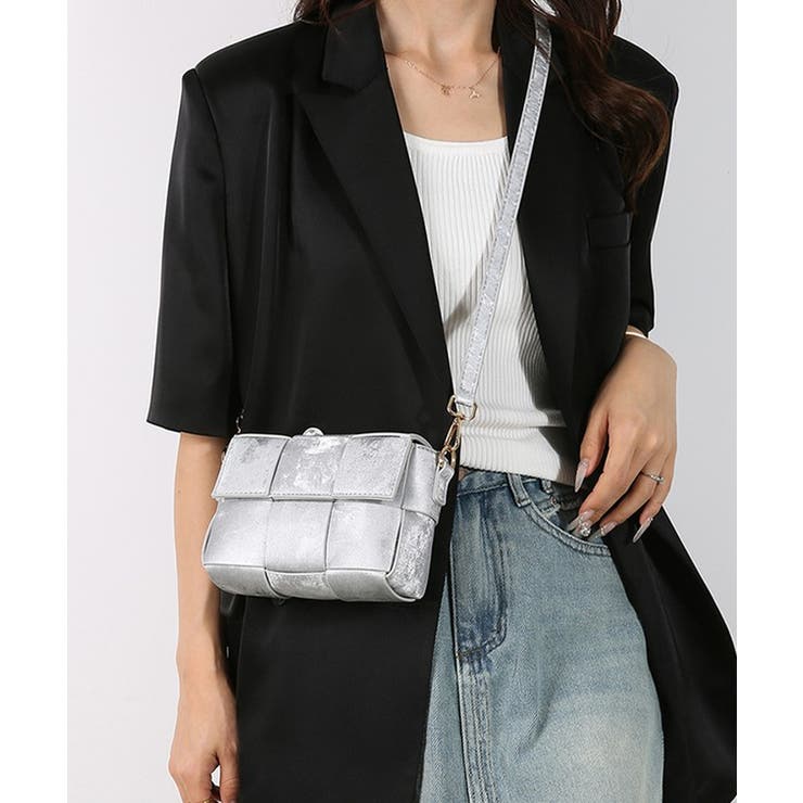 レザー調 スクエア メッシュ | レースレディース  | 詳細画像8 