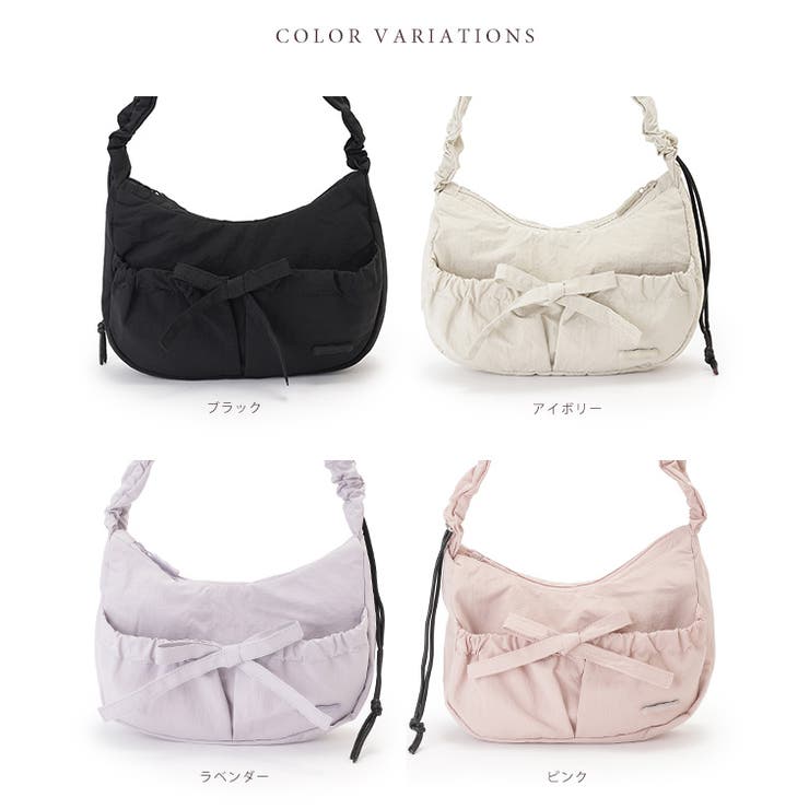 ソリッドカラー リボン付き ソフト | レースレディース  | 詳細画像2