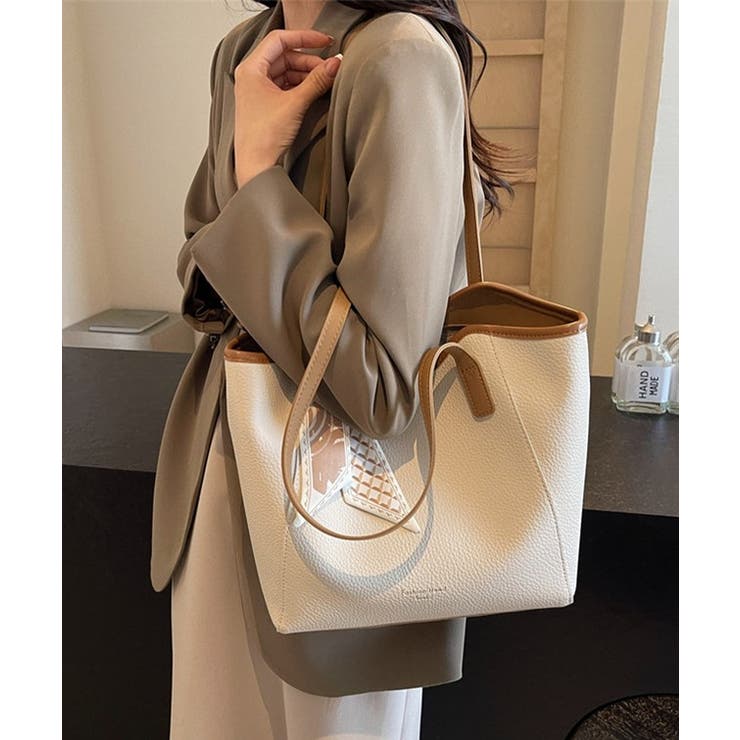 スカーフ付き レザー調 パイピング | レースレディース  | 詳細画像9 