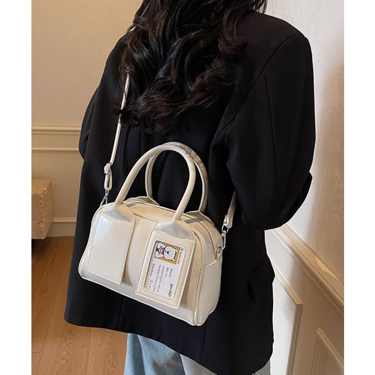 パスポケット付き レザー調 2WAY | レースレディース  | 詳細画像11 