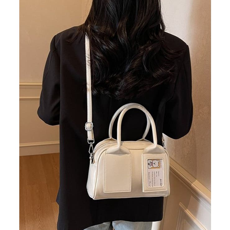 パスポケット付き レザー調 2WAY | レースレディース  | 詳細画像12 