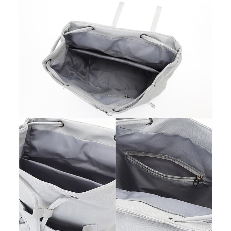 ソリッドカラー 大容量 撥水 | レースレディース  | 詳細画像18 