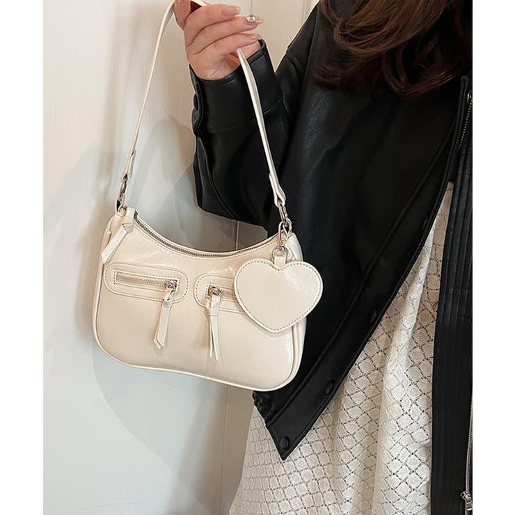 レザー調 ハート チャーム付き | レースレディース  | 詳細画像15 