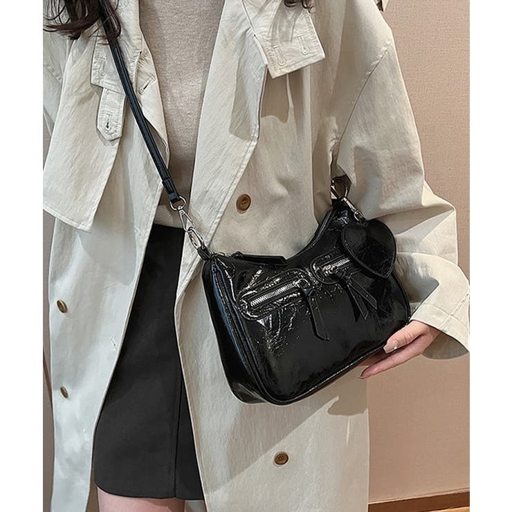 レザー調 ハート チャーム付き | レースレディース  | 詳細画像4 