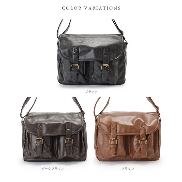 レザー調 多ポケット スクエア | レースレディース  | 詳細画像2 