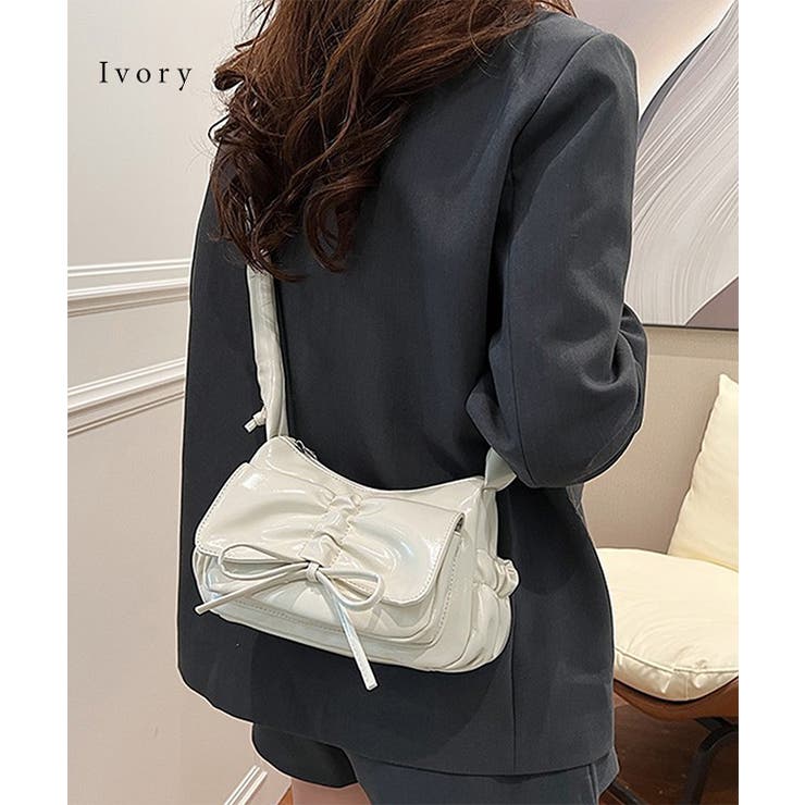 ギャザー ハンドル リボン付き | レースレディース  | 詳細画像12 