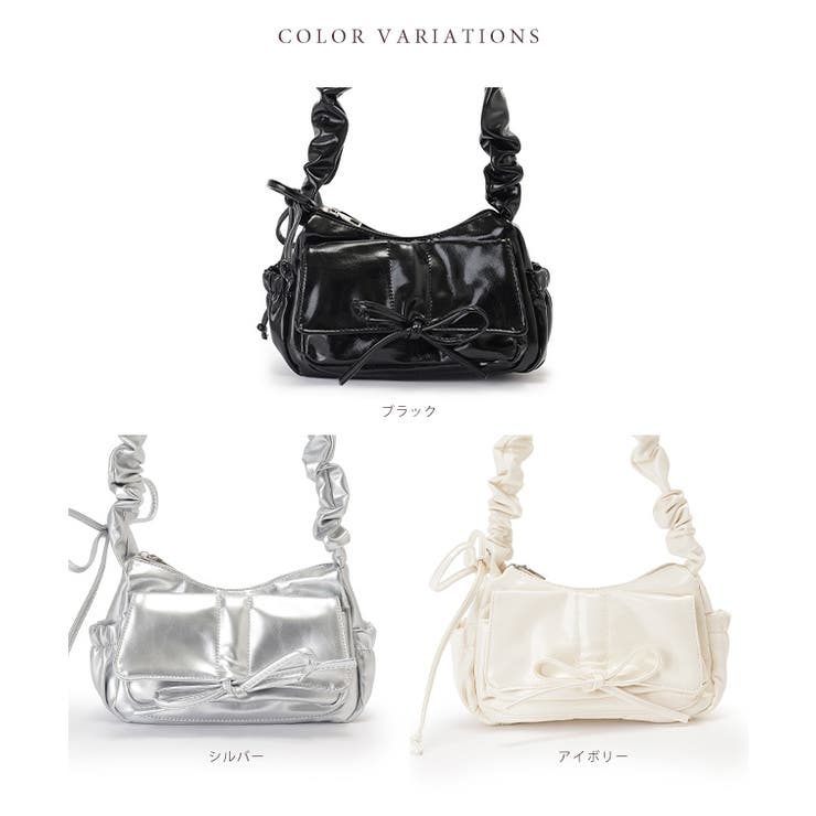 ギャザー ハンドル リボン付き | レースレディース  | 詳細画像2 