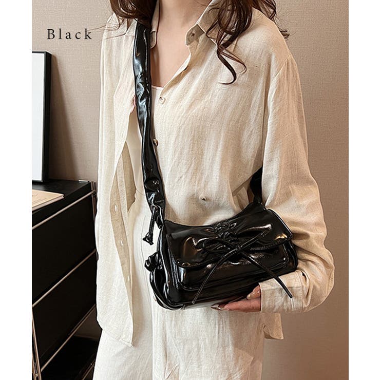 ギャザー ハンドル リボン付き | レースレディース  | 詳細画像3 