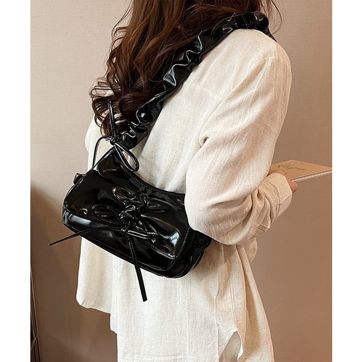 ギャザー ハンドル リボン付き | レースレディース  | 詳細画像5 