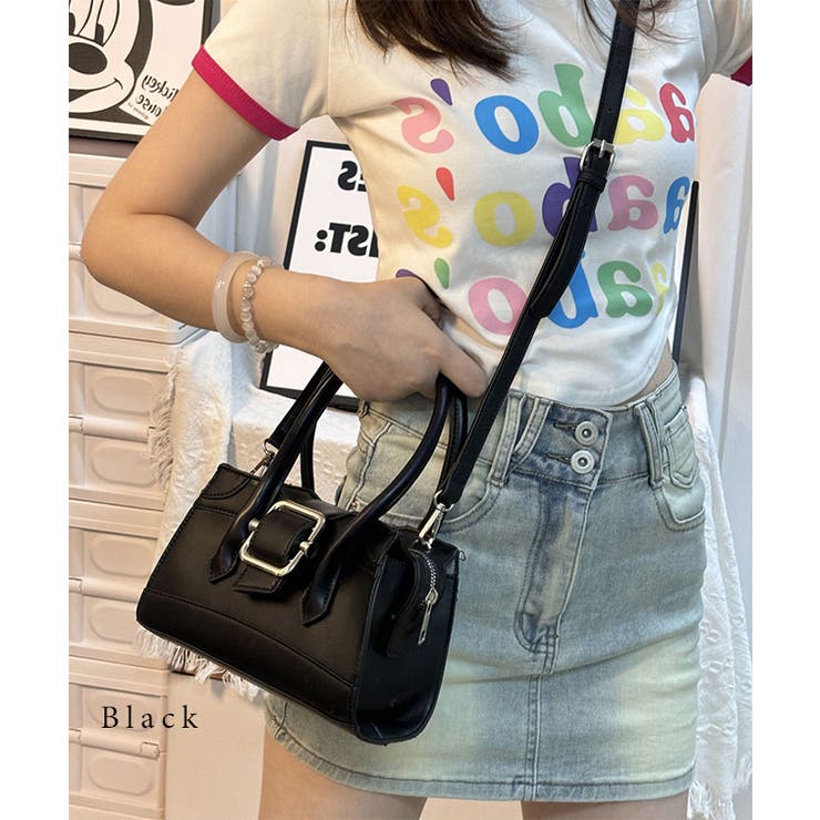 レザー調 ビッグ ベルト付き | レースレディース  | 詳細画像3 