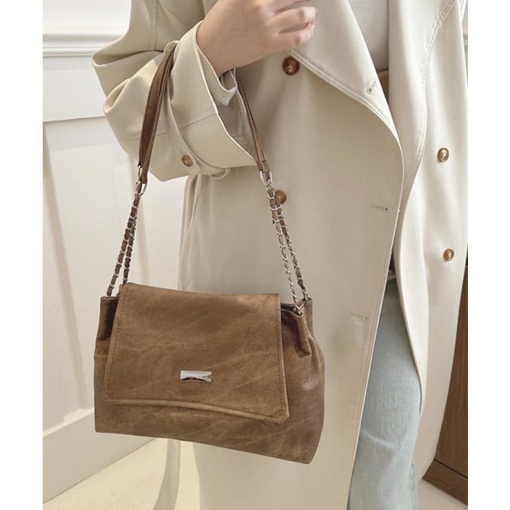 レザー調 チェーンベルト スクエア | レースレディース  | 詳細画像13 