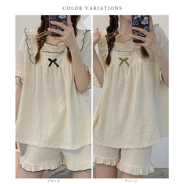 リボン付き 配色 メロウ | レースレディース  | 詳細画像2 