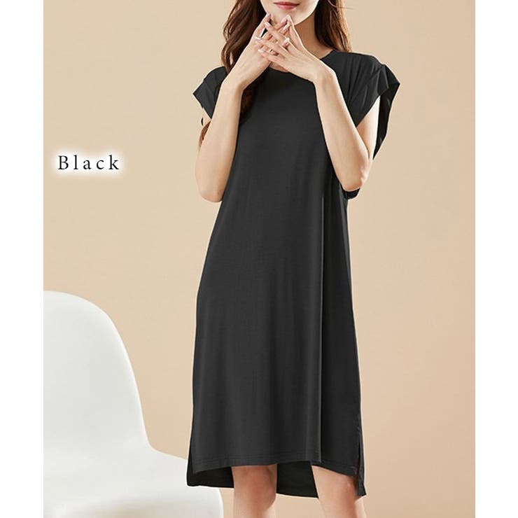 ソリッドカラー 半袖 かぶり | レースレディース  | 詳細画像3 