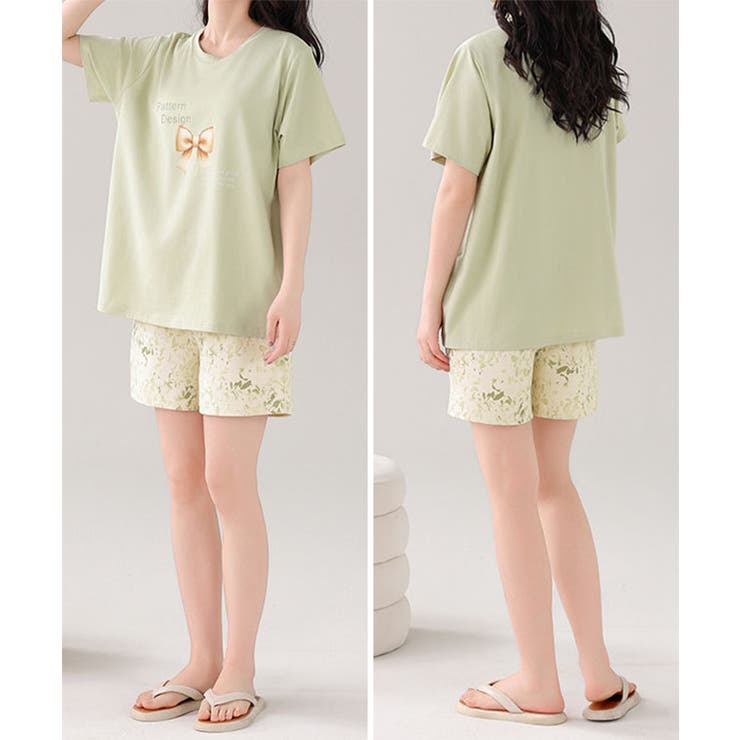 バラエティ柄 半袖 かぶり | レースレディース  | 詳細画像10 