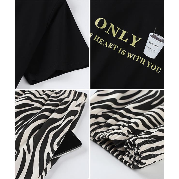 バラエティ柄 半袖 かぶり | レースレディース  | 詳細画像14 