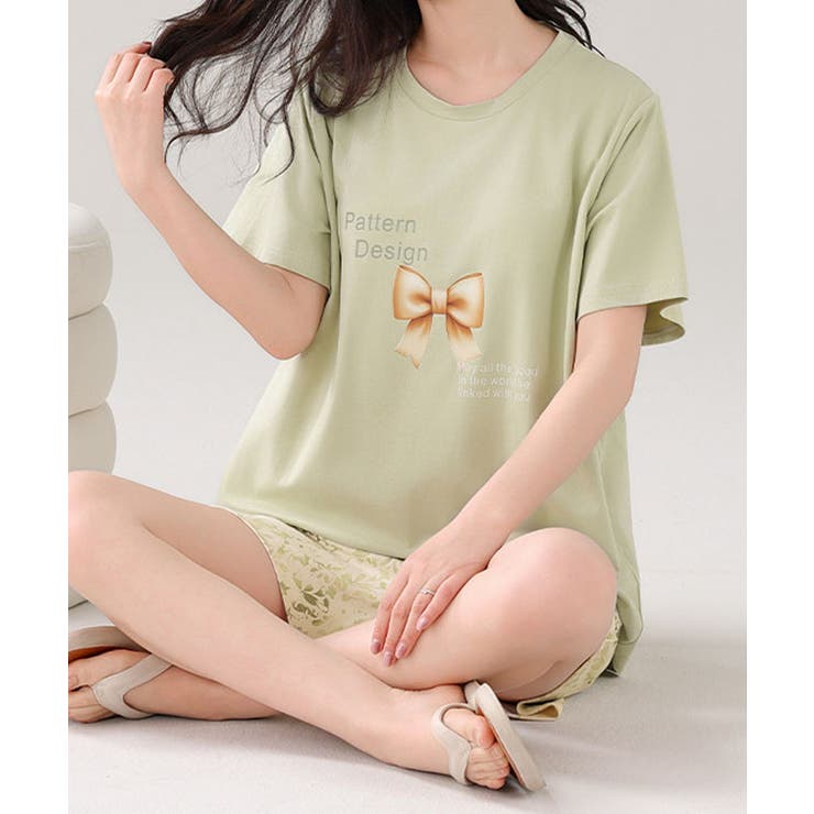 バラエティ柄 半袖 かぶり | レースレディース  | 詳細画像9 