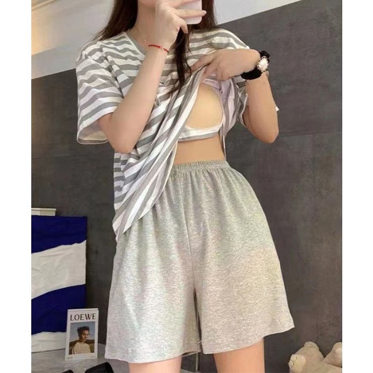 配色 ボーダー柄 半袖 | レースレディース  | 詳細画像5 