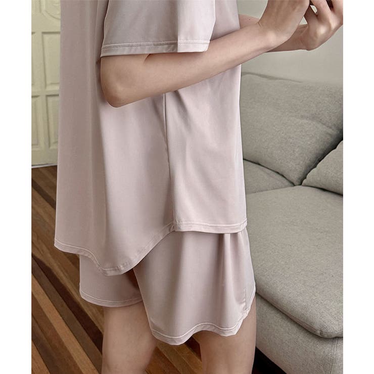 ソリッドカラー パッド付き 半袖 | レースレディース  | 詳細画像13 