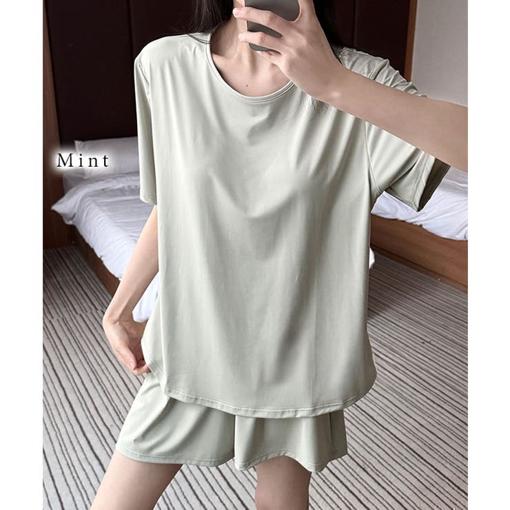 ソリッドカラー パッド付き 半袖 | レースレディース  | 詳細画像3 