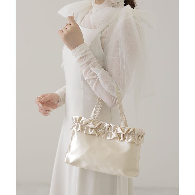 レトロ フリル サテン | レースレディース  | 詳細画像11 