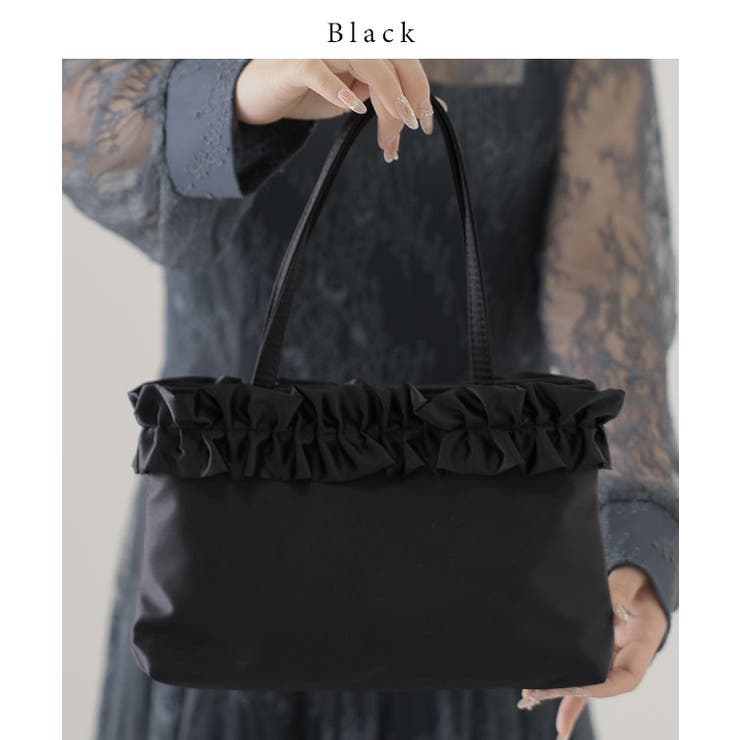 レトロ フリル サテン | レースレディース  | 詳細画像2 