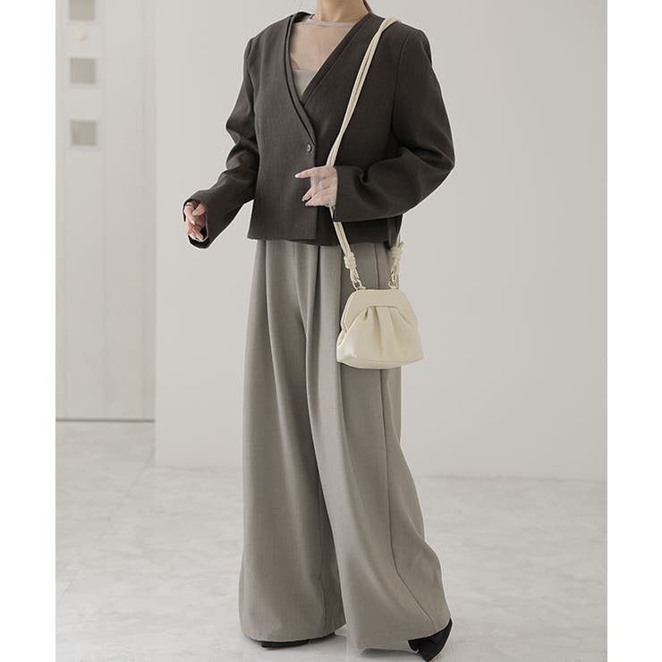 レザー調 コンパクト タック | レースレディース  | 詳細画像7 