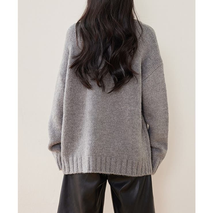 DOG柄 クルーネック ジャカード | レースレディース  | 詳細画像7 