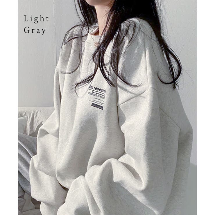 クルーネック バックプリント オーバーサイズ | レースレディース  | 詳細画像7 