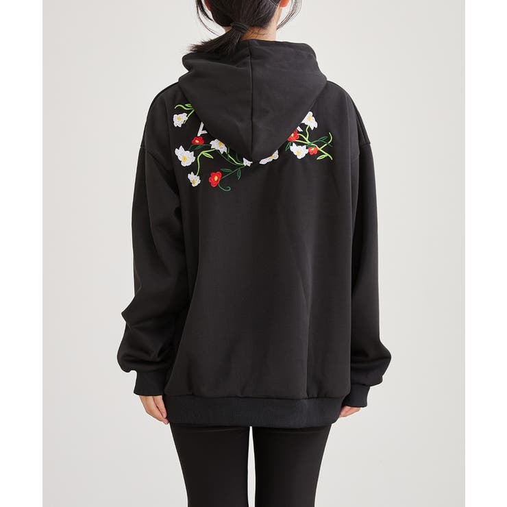 バックロゴ フラワー 刺繍 | レースレディース  | 詳細画像9 