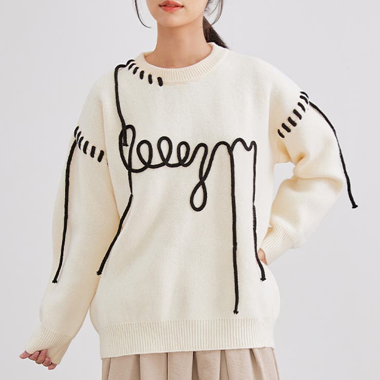 コード 刺繍 オーバーサイズ | レースレディース  | 詳細画像1 