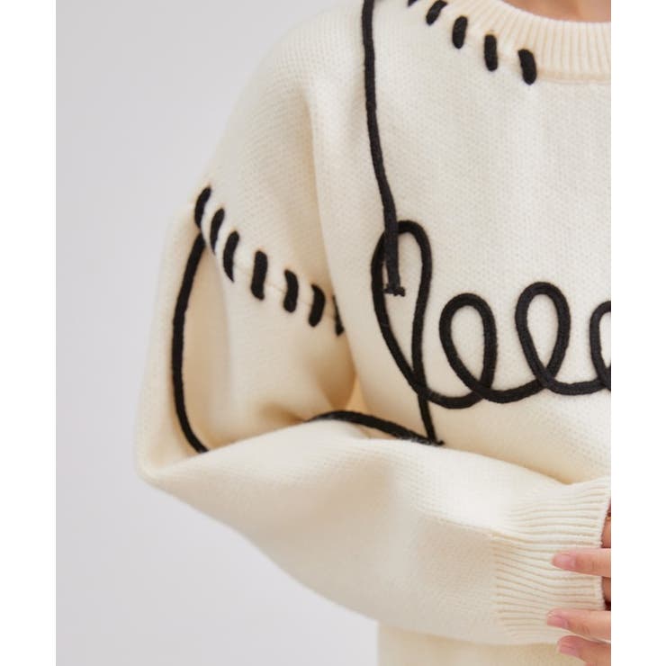 コード 刺繍 オーバーサイズ | レースレディース  | 詳細画像14 