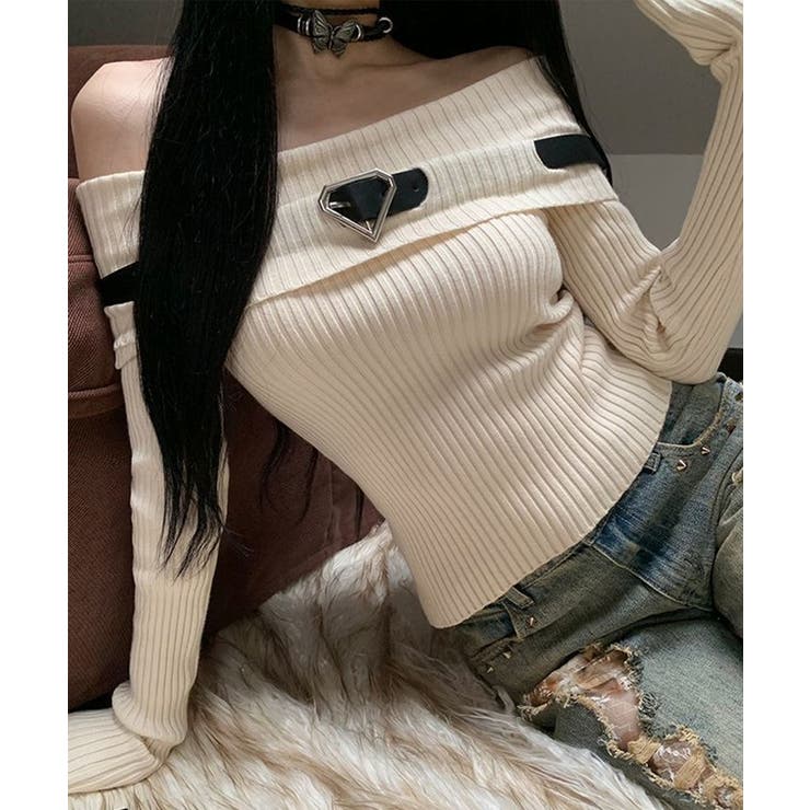 ベルト デザイン オフショル | レースレディース  | 詳細画像16 