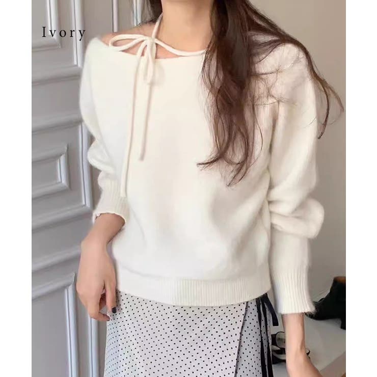 ホルター リボン クルーネック | レースレディース  | 詳細画像14 