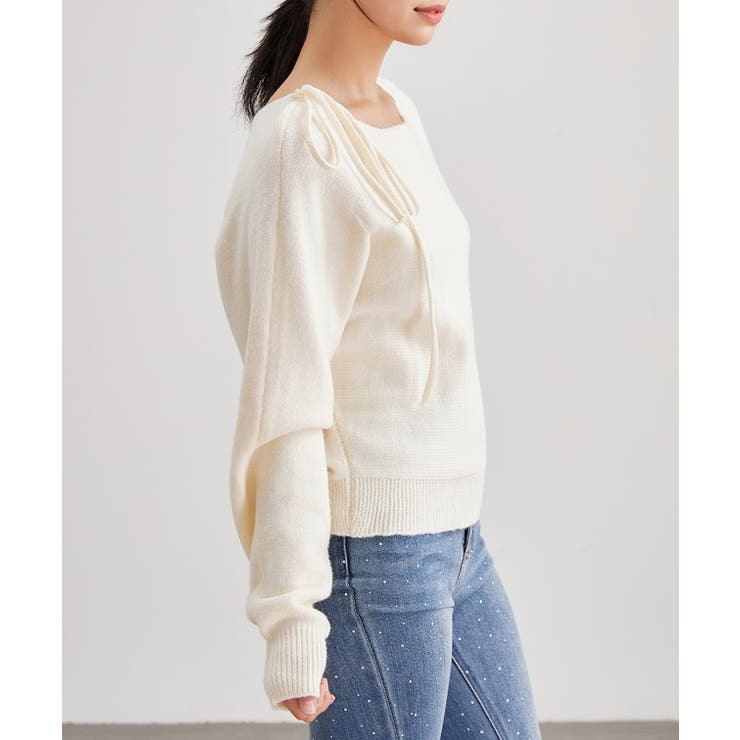 ホルター リボン クルーネック | レースレディース  | 詳細画像17 