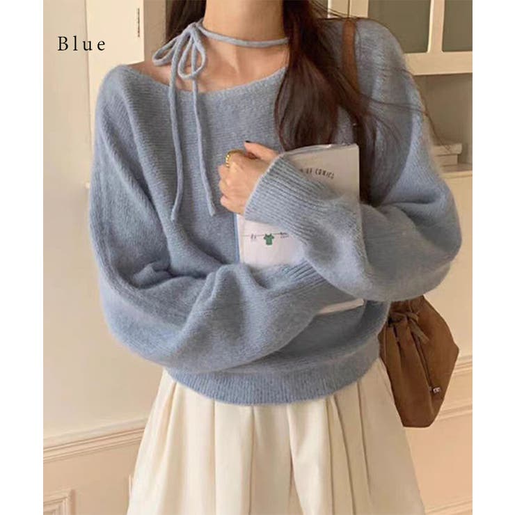 ホルター リボン クルーネック | レースレディース  | 詳細画像8 