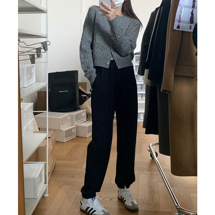 クルーネック ケーブル柄 コンパクト | レースレディース  | 詳細画像11 